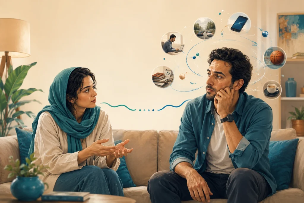 روابط عاطفی adhd